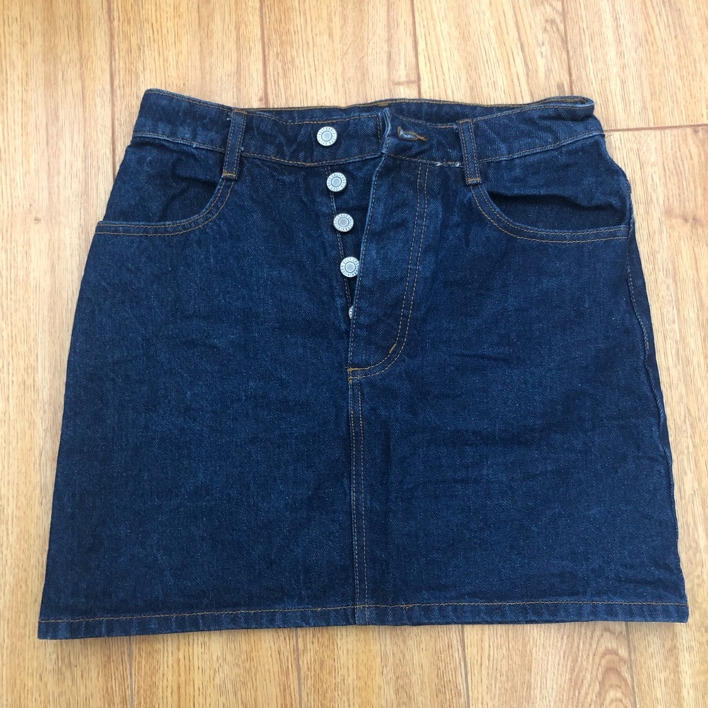 Brandy melville denim skirt